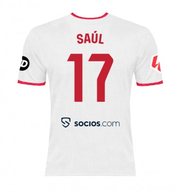 Sevilla Saul Niguez #17 Replika Hjemmebanetrøje 2024-25 Kortærmet